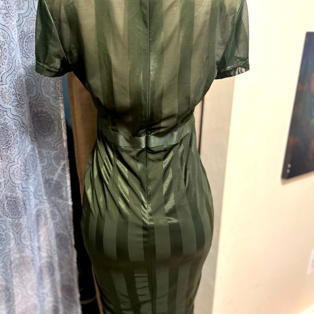 Olive green pretty little thing dress